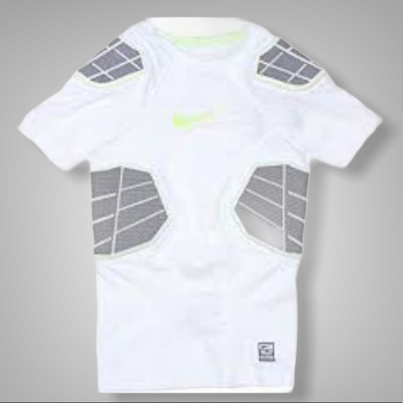 nike pro combat padded compression shirt